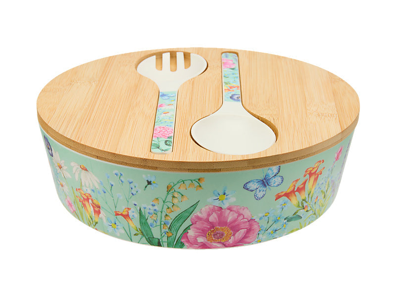 Melamine Bowl & Salad Server Set
