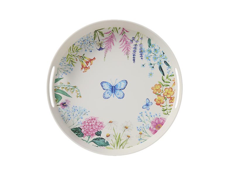 Melamine Round Serving Tray