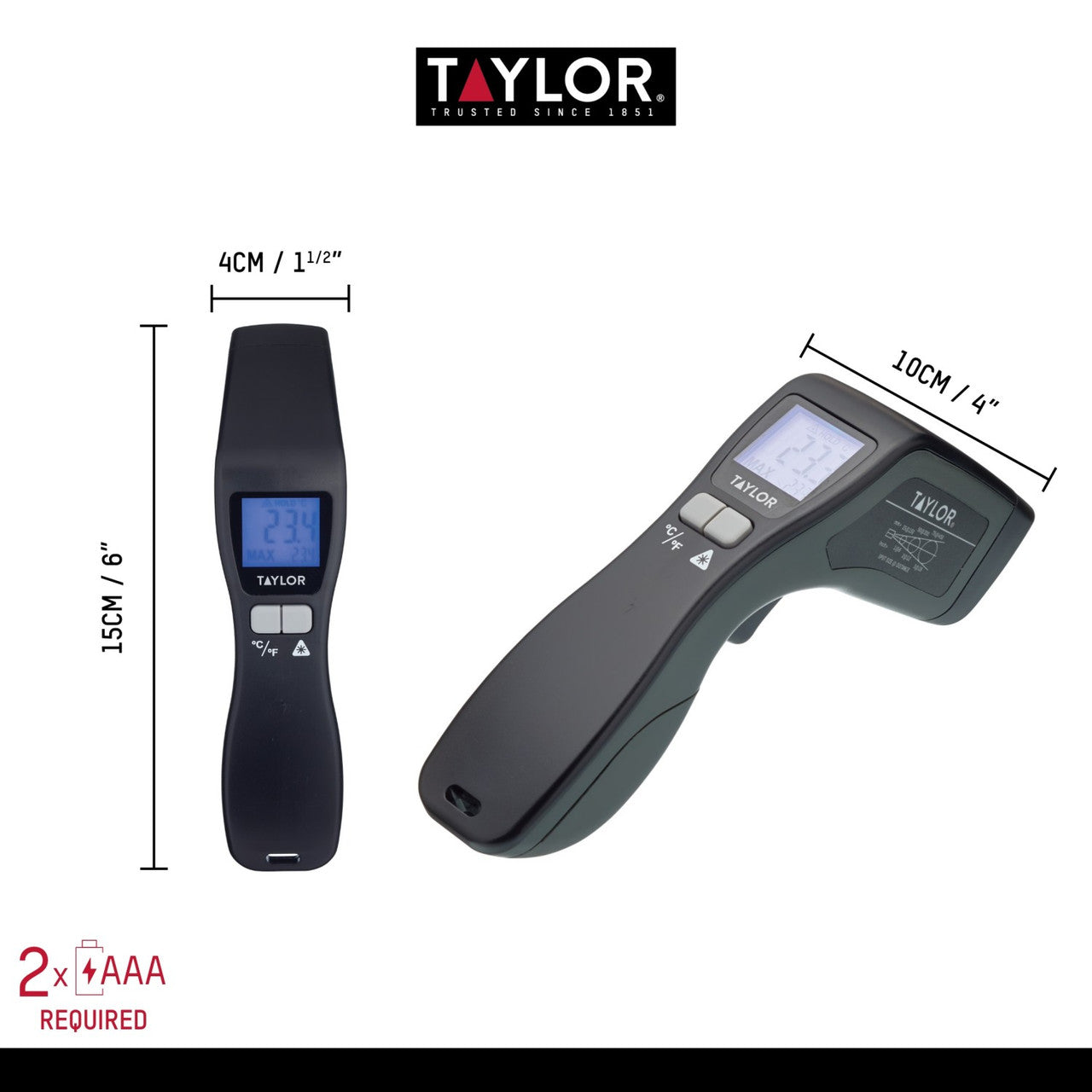 Taylor Pro Infrared Thermometer Non-Contact - view 9