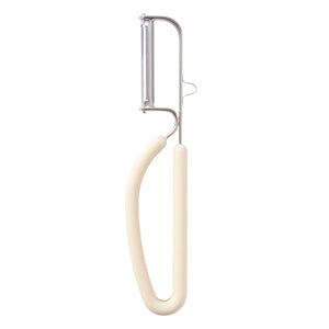 SVNA swivel peeler cream — adjustable blade with side cutter