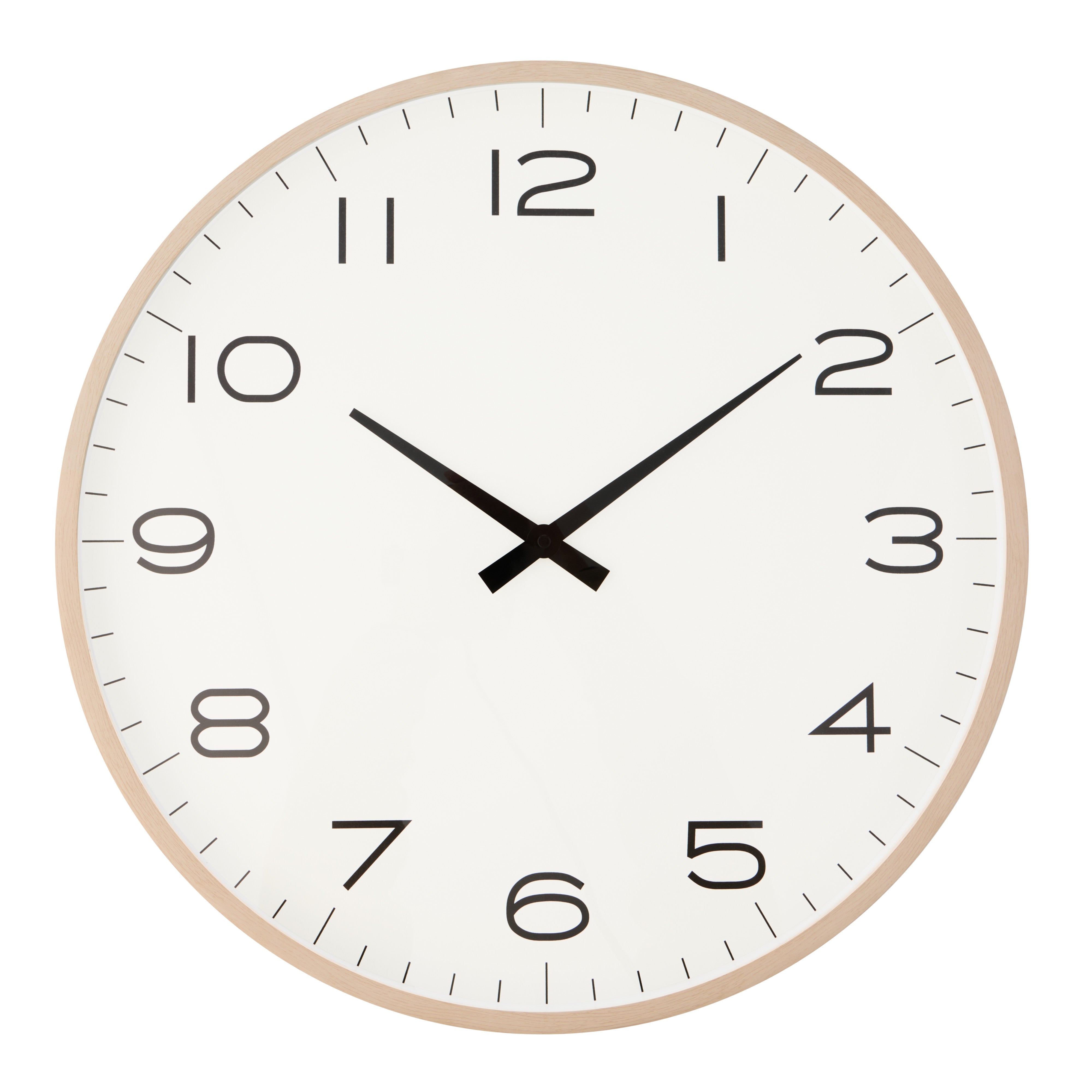 Cody Wall Clock 51cm White