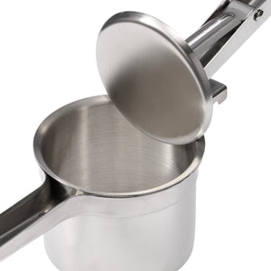 Albi Savannah Stainless Steel Potato Ricer 32cm - resting arm detail