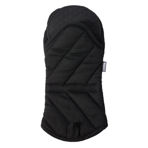 Albi Savannah Safe and Snug Oven Glove Black - heat resistant silicone oven glove