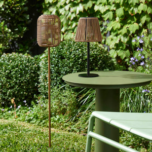 Albi Atlas Solar Stake Light Brown - outdoor garden lighting (view 3)