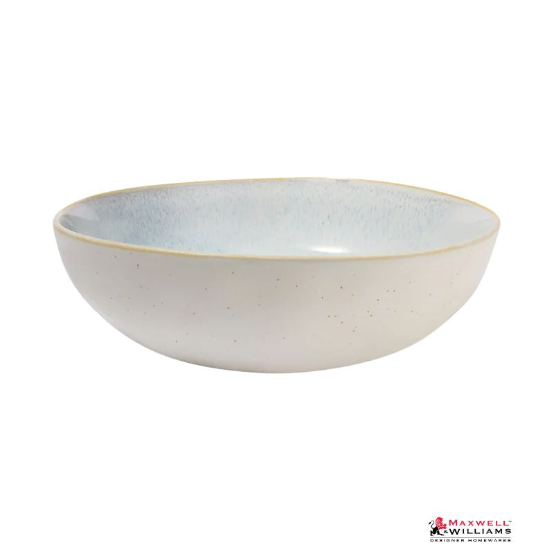 Maxwell & Williams Lunara Serving Bowl 27x8cm - Coastal Stoneware Serveware