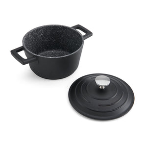 Mastercraft Cast Aluminium Casserole 1.4L 16cm Black - view 2
