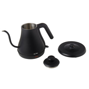Leaf & Bean electric gooseneck kettle 800ml black - pour over coffee - view 3