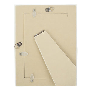 Amalfi Petra Photo Frame White 4x6 inch - tabletop photo frame