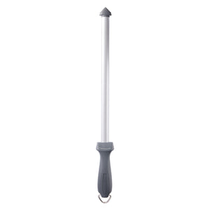 Diamond Steel Knife Sharpener 30cm – Ergonomic Honing Rod