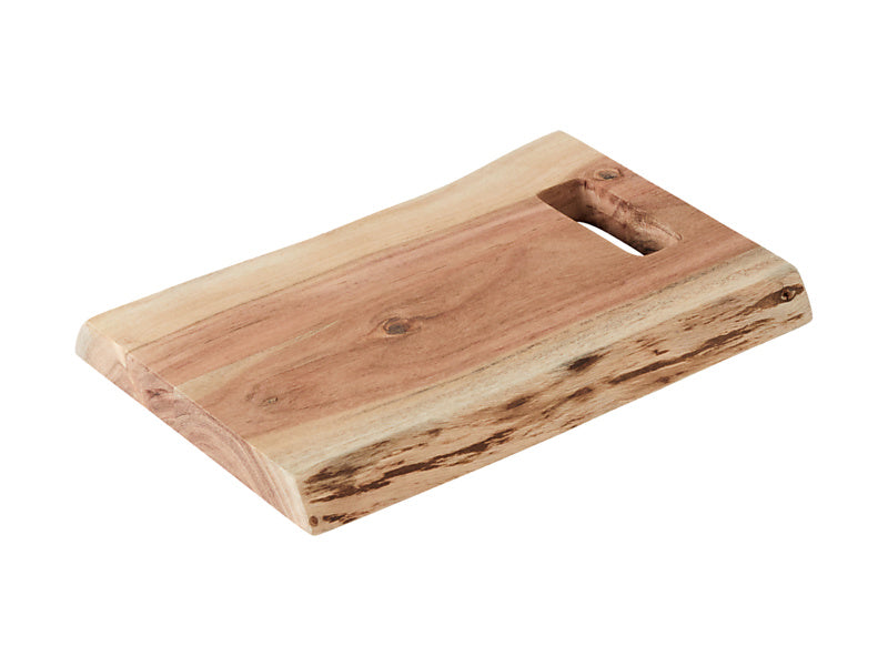 Maxwell & Williams Menara Acacia Serving Board 30x20cm - timber grain detail