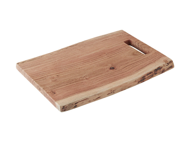 Maxwell & Williams Menara Acacia Serving Board 45x30cm - timber grain detail