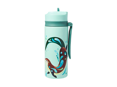 Maxwell & Williams Pete Cromer Insulated Bottle 500ml Otter - double wall insulated drink bottle