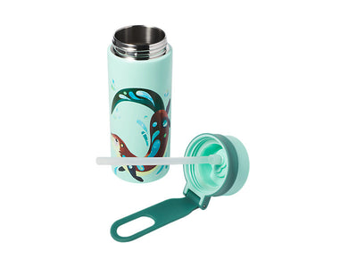 Maxwell & Williams Pete Cromer Insulated Bottle 500ml Otter - double wall insulated drink bottle - detail
