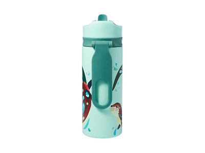 Maxwell & Williams Pete Cromer Insulated Bottle 500ml Otter - double wall insulated drink bottle - side view