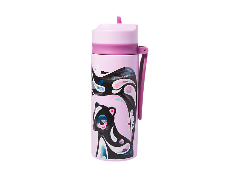 Maxwell & Williams Pete Cromer Insulated Bottle 500ml Skunk - double wall insulated drink bottle