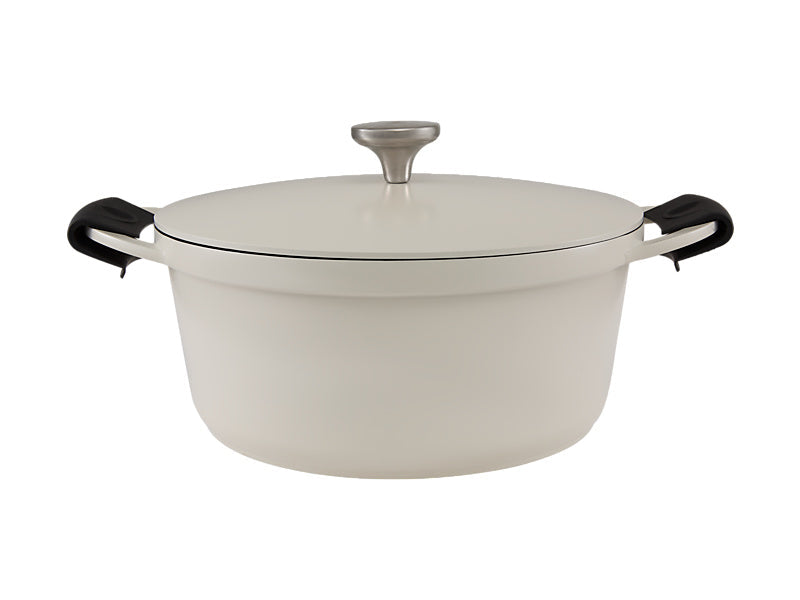 Cast Lite Non-Stick Casserole Gift Boxed Ecru