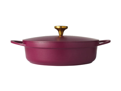 Cast Lite Shallow Casserole 28cm Cherry – Maxwell & Williams