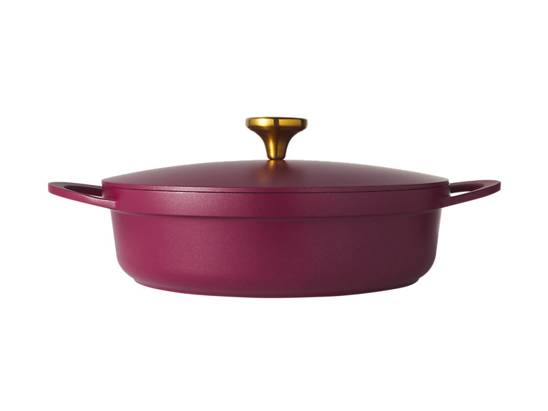 Cast Lite Shallow Casserole 28cm Cherry – Maxwell & Williams