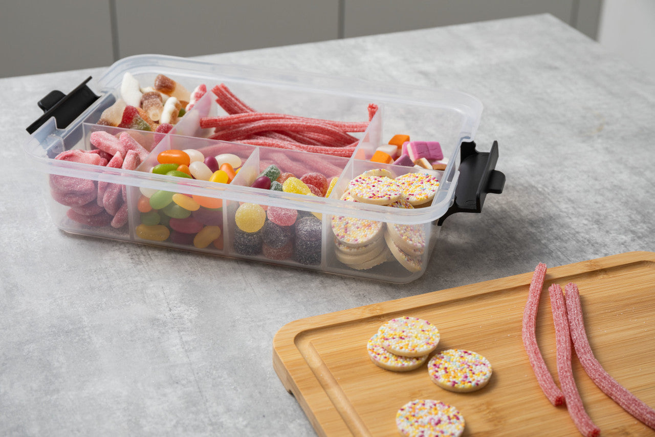 Farberware Snacklebox with Bamboo Cutting Board Lid - Small 20x33cm