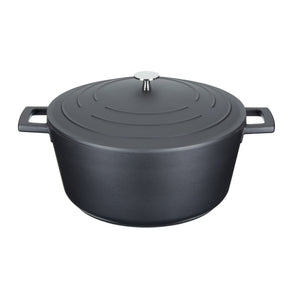 Mastercraft Cast Aluminium Casserole Dish 28cm Black - view 2