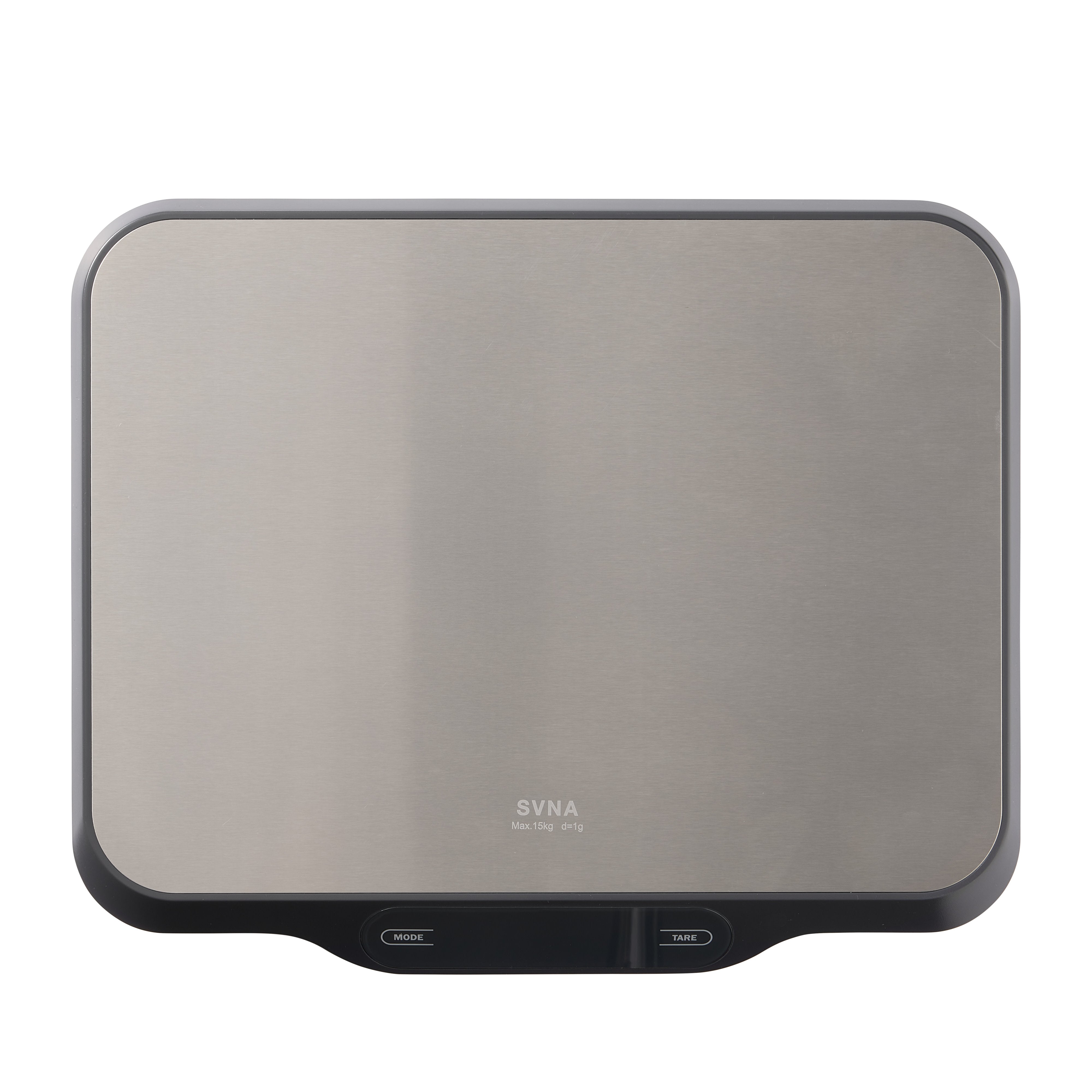 Albi Savannah Maxi Digital Kitchen Scale 15kg Grey - backlit LCD display