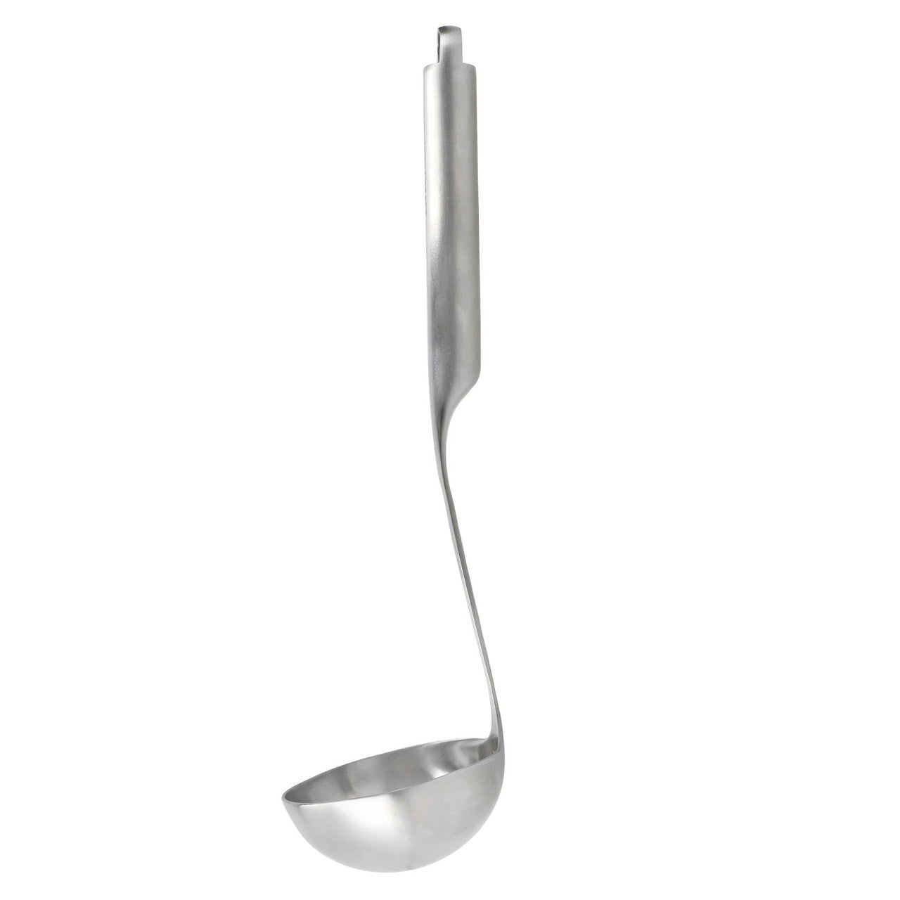 KitchenAid Stainless Steel Ladle - side profile showing curved handle
