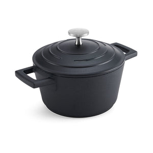 Mastercraft Cast Aluminium Casserole 1.4L 16cm Black - view 3