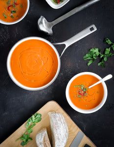 KitchenAid Stainless Steel Ladle - ladle bowl close up