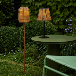 Albi Atlas Solar Stake Light Brown - outdoor garden lighting (view 2)