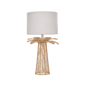 Amalfi Palm Table Lamp Natural - table lamp