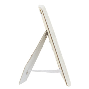 Amalfi Petra Photo Frame White 4x6 inch - tabletop photo frame