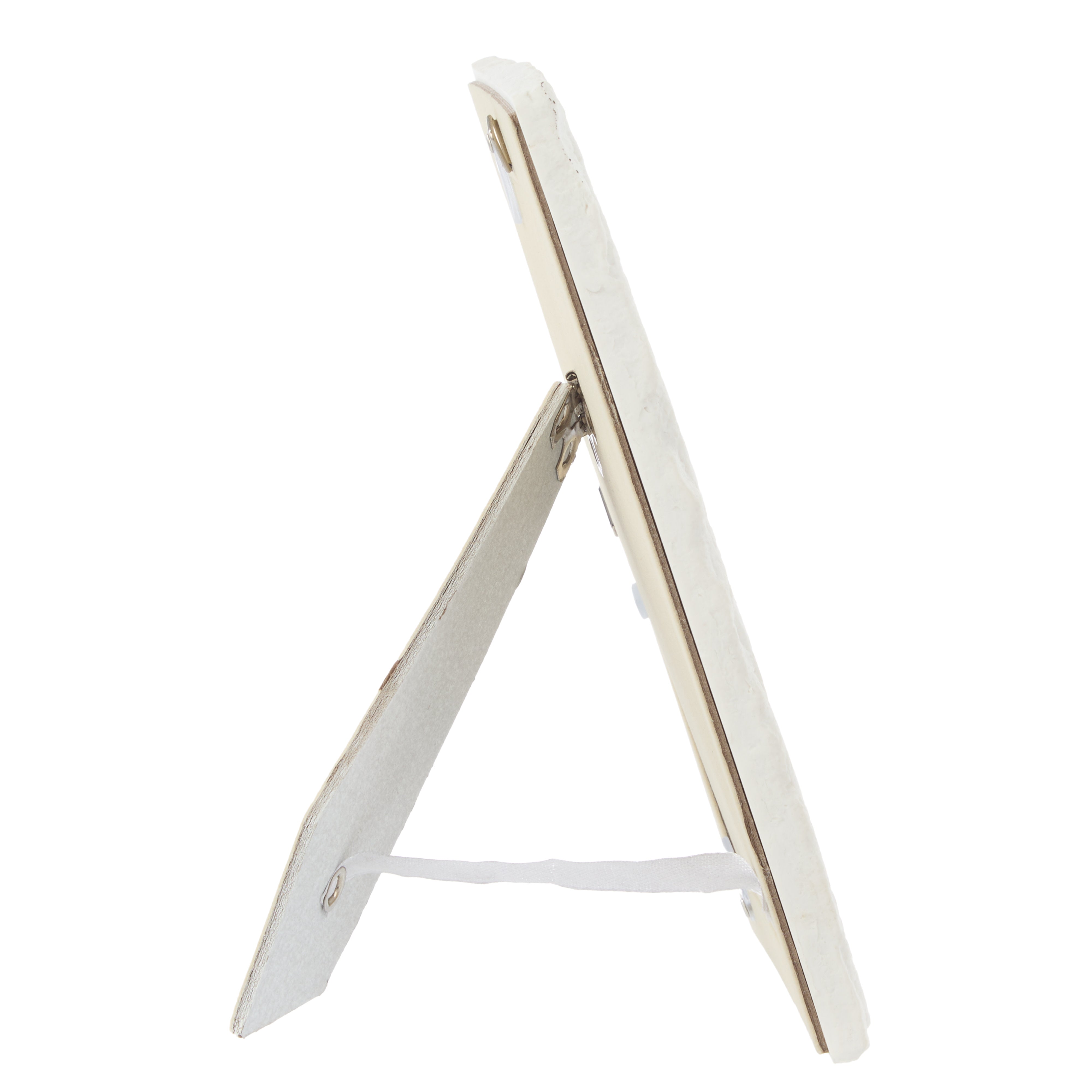 Amalfi Petra Photo Frame White 4x6 inch - tabletop photo frame