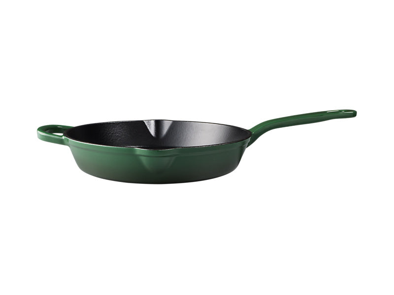 Maxwell & Williams Cast Iron Ergonomic Frypan 26cm front view