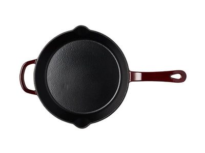 Maxwell & Williams Cast Iron Frypan Marled 26cm - top down view