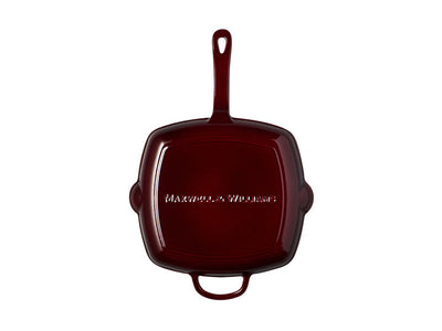 Maxwell & Williams Cast Iron Grill Marled 26cm - ridged surface detail