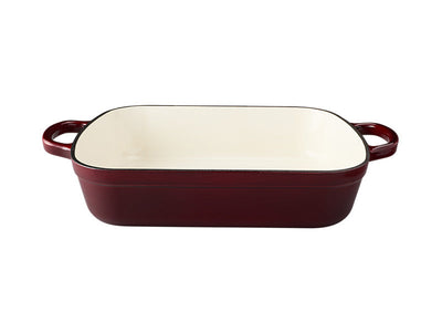 Maxwell & Williams Cast Iron Roaster Marled 34x26cm - cast iron roasting pan cookware