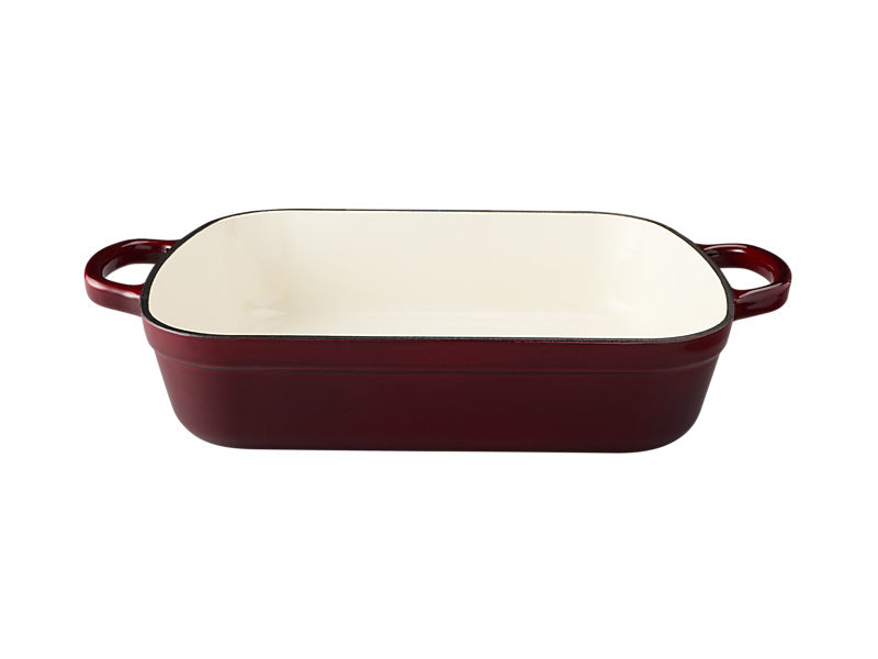 Maxwell & Williams Cast Iron Roaster Marled 34x26cm - cast iron roasting pan cookware