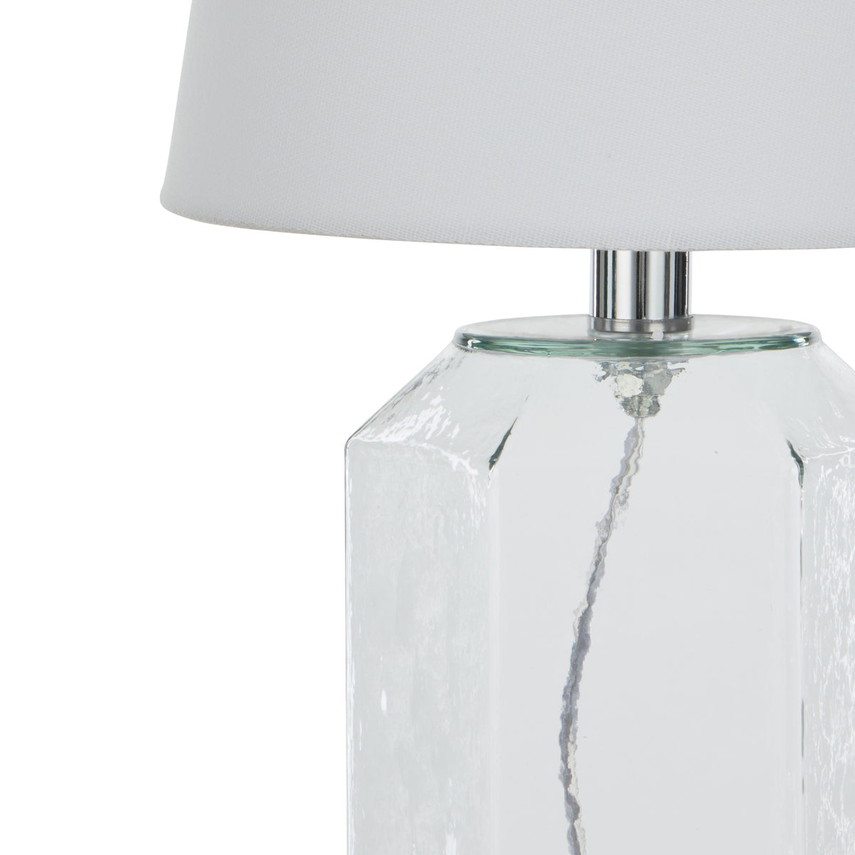 Daire white table lamp 42cm - bedside and console lighting - view 3