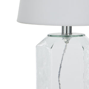Daire white table lamp 42cm - bedside and console lighting - view 3