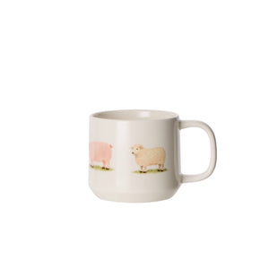 Davis & Waddell Homestead Mug 410ml Multi - farmhouse coffee mug