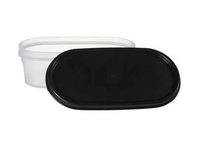 Tupperware Oval Dry Food Container 500ml - airtight modular storage (view 3)