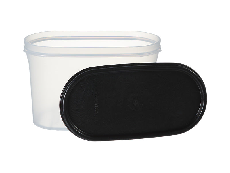 Tupperware Oval Dry Food Container 1.1L - airtight modular storage (view 3)