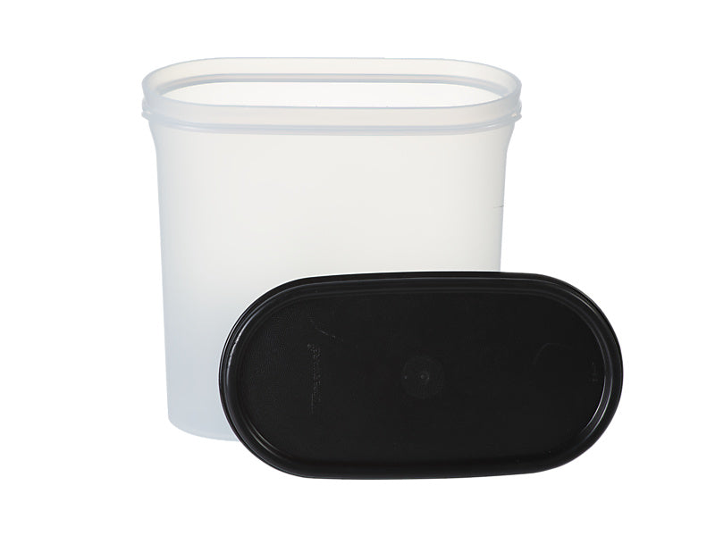 Tupperware Oval Dry Food Container 1.7L - airtight modular storage (view 3)
