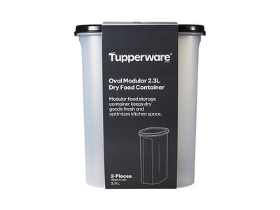 Tupperware Oval Dry Food Container 2.3L - airtight modular storage (view 4)