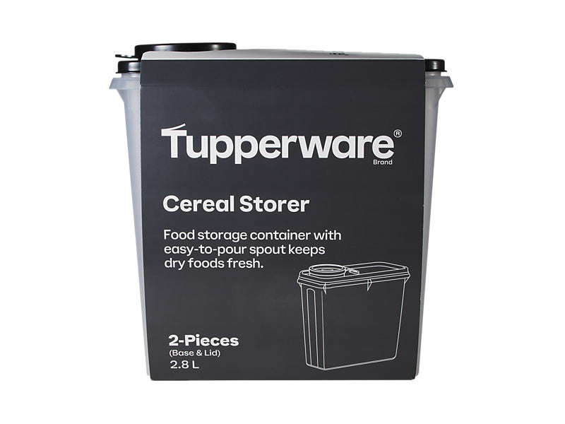 Tupperware Cereal Container 2.8L - airtight pantry storer with spout (view 5)