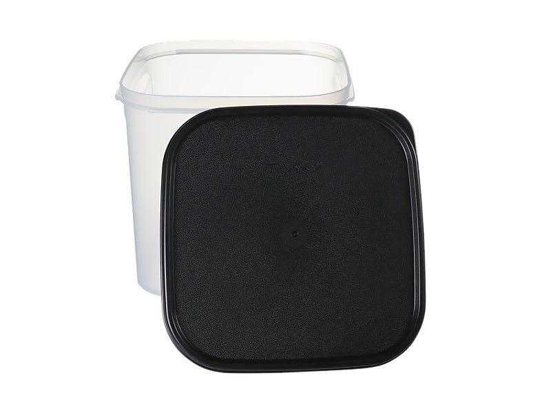 Tupperware Square Dry Food Container 4L - airtight modular storage (view 3)