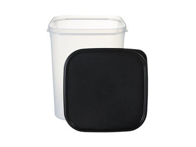Tupperware Square Dry Food Container 5.5L - airtight modular storage (view 3)