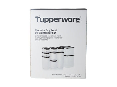 Tupperware Modular Dry Food Container Set 10pc – Pantry Gift Box