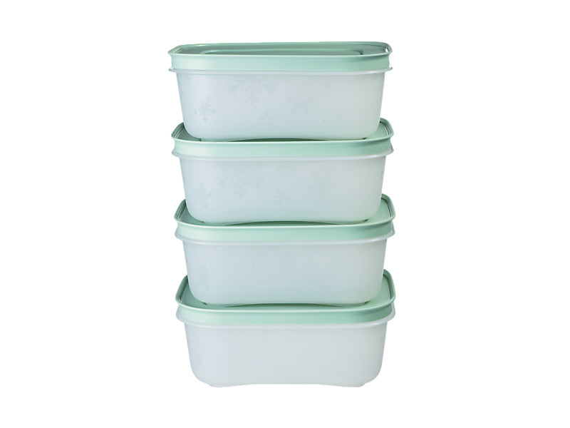 Tupperware Freezable Container Set 4pc 450ml – Freezer Storage