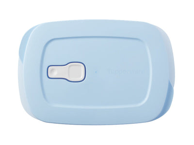 Tupperware Microwave Food Container 1L Blue - vented rectangular (view 5)